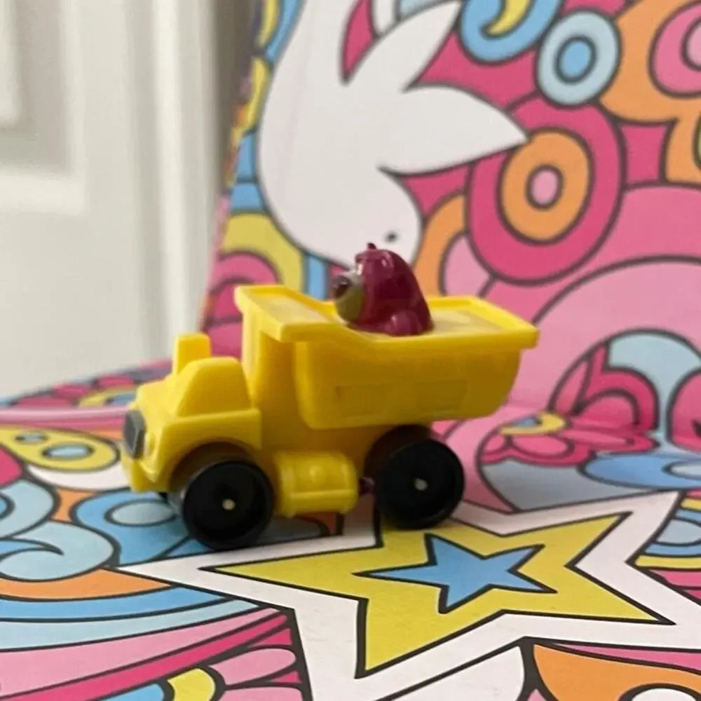 Toy Story Yellow dump truck with Lotso on Top